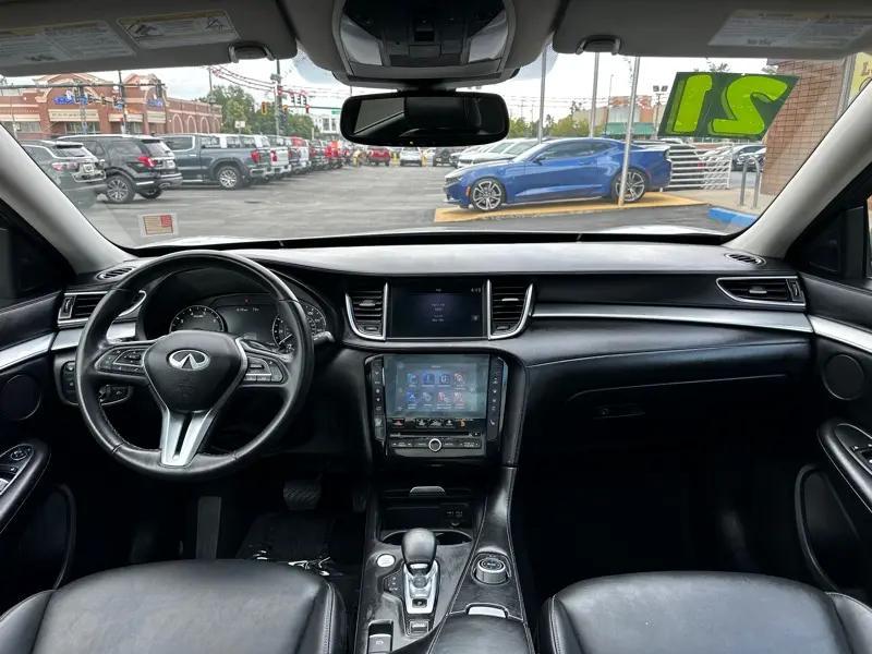 used 2021 INFINITI QX50 car, priced at $26,900