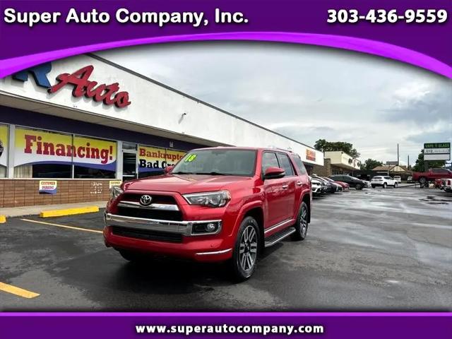 used 2018 Toyota 4Runner car, priced at $33,900