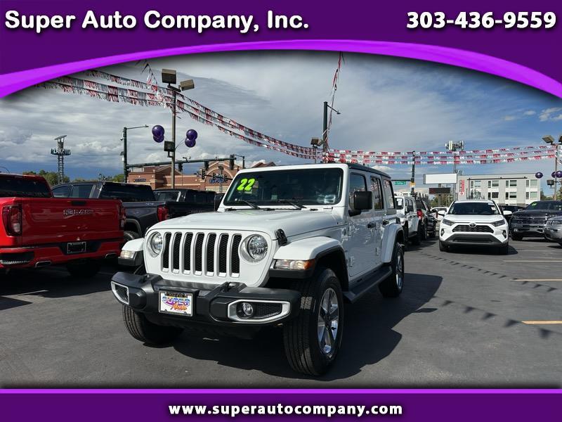 used 2022 Jeep Wrangler Unlimited car, priced at $37,900