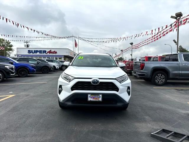 used 2021 Toyota RAV4 Hybrid car, priced at $30,900