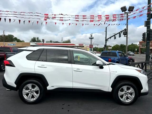 used 2021 Toyota RAV4 Hybrid car, priced at $30,900