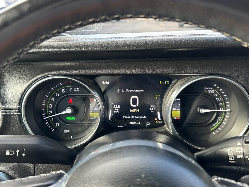 used 2022 Jeep Wrangler Unlimited 4xe car, priced at $34,900