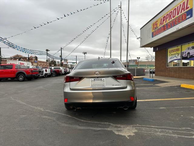 used 2016 Lexus IS 200t car, priced at $20,900