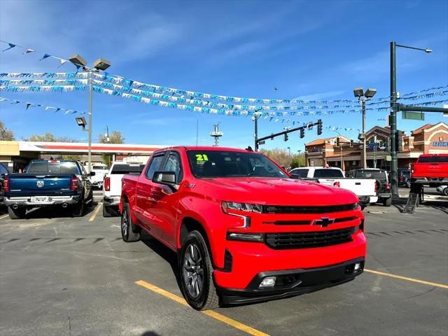 used 2021 Chevrolet Silverado 1500 car, priced at $44,900