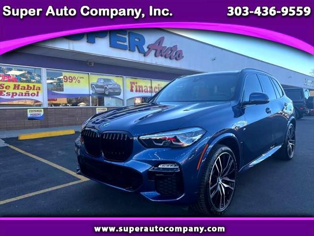 used 2021 BMW X5 car, priced at $56,900