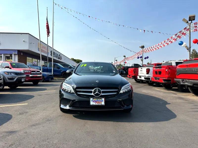 used 2019 Mercedes-Benz C-Class car, priced at $24,350