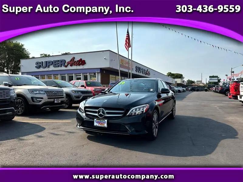 used 2019 Mercedes-Benz C-Class car, priced at $24,350