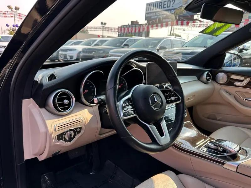 used 2019 Mercedes-Benz C-Class car, priced at $24,350
