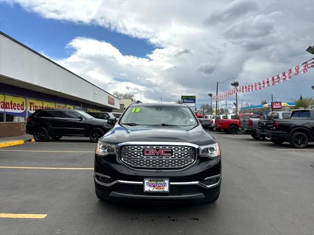 used 2018 GMC Acadia car, priced at $23,900