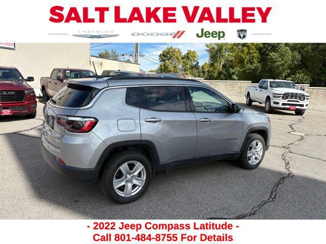 used 2022 Jeep Compass car, priced at $21,773