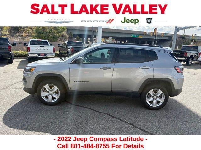 used 2022 Jeep Compass car, priced at $21,773