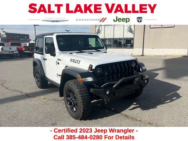 used 2023 Jeep Wrangler car, priced at $36,768