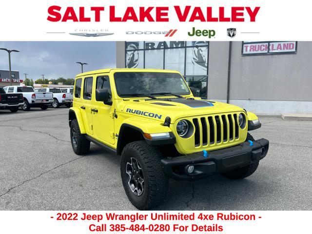 used 2022 Jeep Wrangler Unlimited car, priced at $41,788