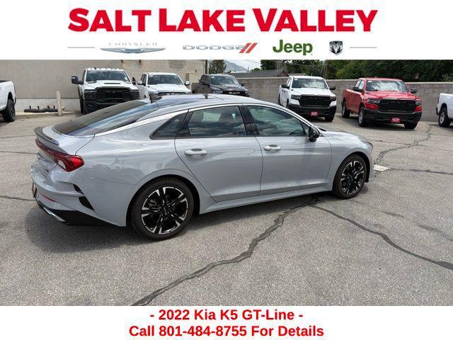 used 2022 Kia K5 car, priced at $25,497