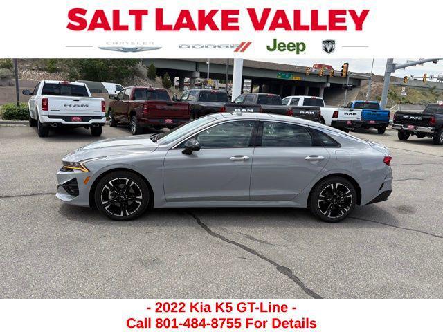 used 2022 Kia K5 car, priced at $25,497