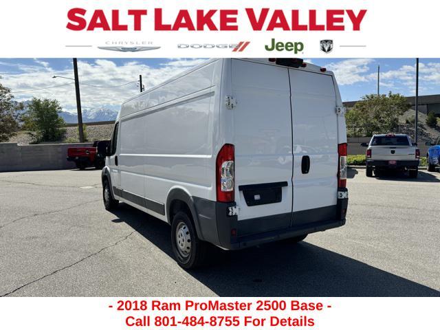 used 2018 Ram ProMaster 2500 car, priced at $29,799