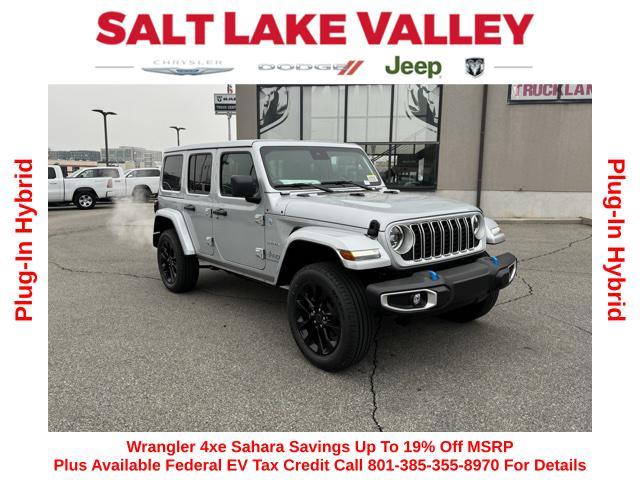 new 2024 Jeep Wrangler 4xe car, priced at $55,335