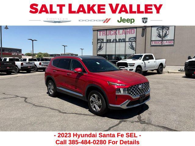 used 2023 Hyundai Santa Fe car, priced at $24,499