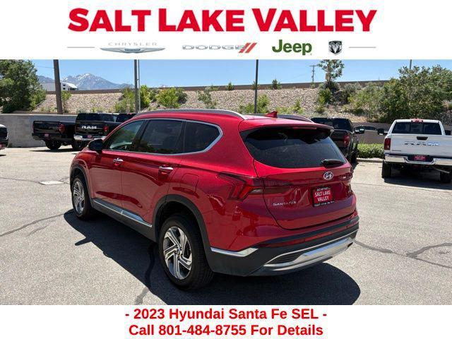 used 2023 Hyundai Santa Fe car, priced at $24,499