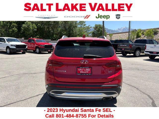 used 2023 Hyundai Santa Fe car, priced at $24,499