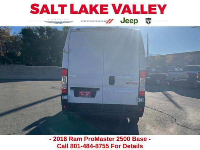 used 2018 Ram ProMaster 2500 car, priced at $19,988