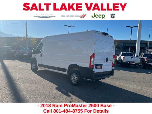 used 2018 Ram ProMaster 2500 car, priced at $19,988