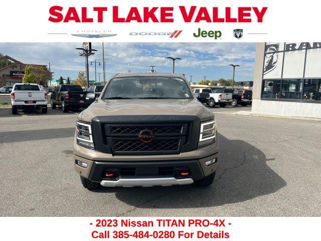 used 2023 Nissan Titan car, priced at $45,012