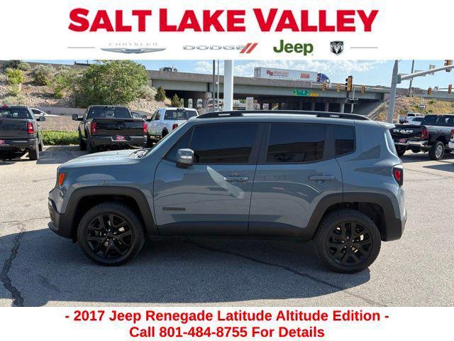 used 2017 Jeep Renegade car, priced at $14,997