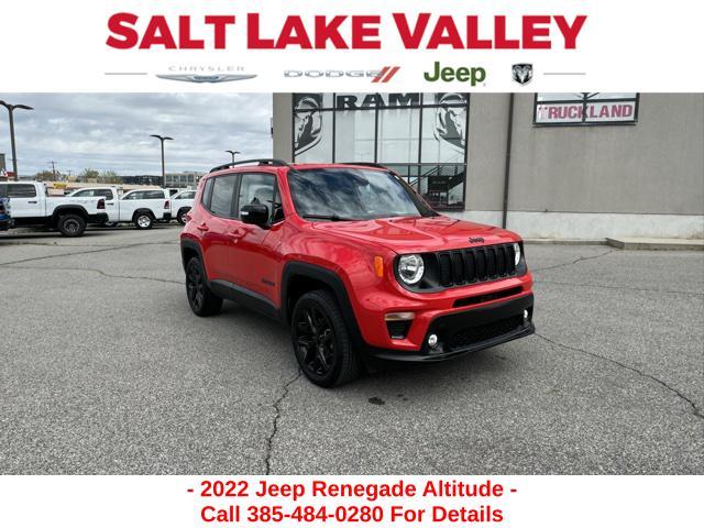 used 2022 Jeep Renegade car, priced at $22,713