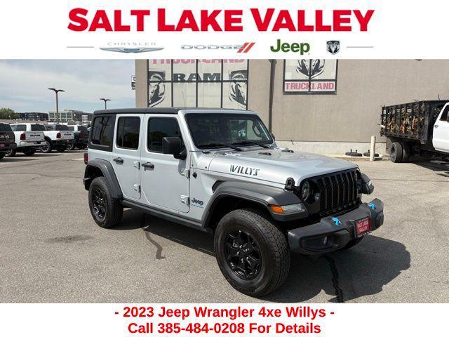 used 2023 Jeep Wrangler 4xe car, priced at $28,799