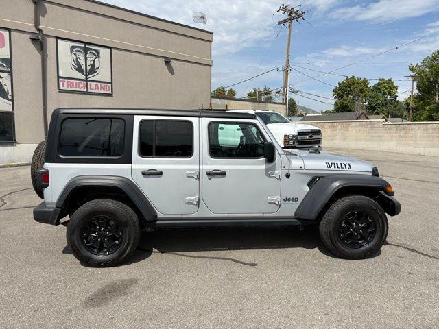 used 2023 Jeep Wrangler 4xe car, priced at $27,379