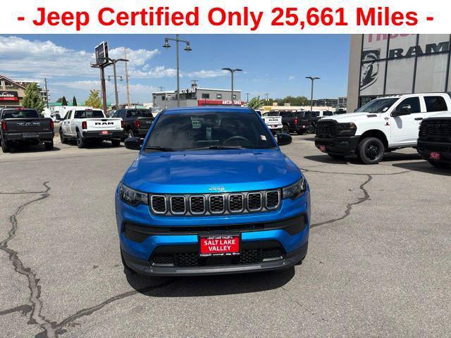 used 2024 Jeep Compass car, priced at $23,347
