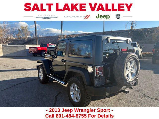 used 2013 Jeep Wrangler car, priced at $16,897