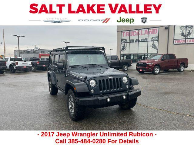 used 2017 Jeep Wrangler Unlimited car, priced at $26,602