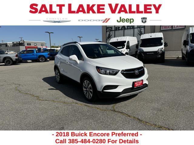 used 2018 Buick Encore car, priced at $18,888