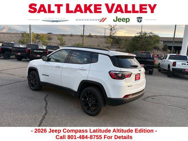 new 2026 Jeep Compass car, priced at $29,475
