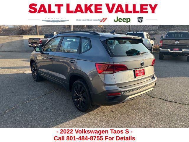 used 2022 Volkswagen Taos car, priced at $20,399