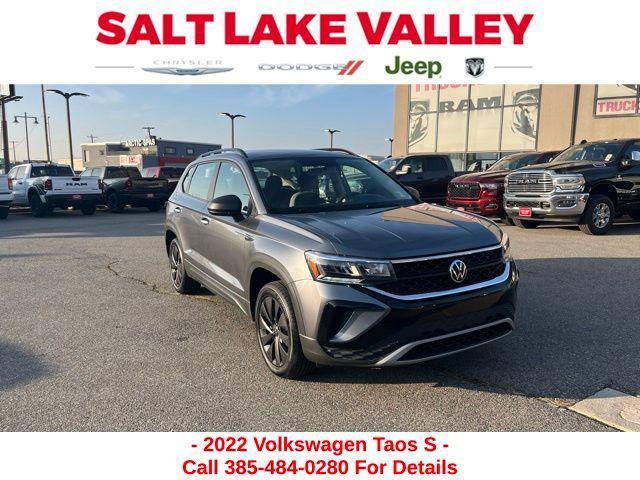 used 2022 Volkswagen Taos car, priced at $20,399