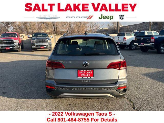 used 2022 Volkswagen Taos car, priced at $20,399