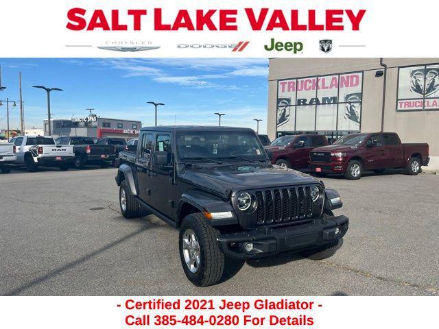 used 2021 Jeep Gladiator car, priced at $31,599