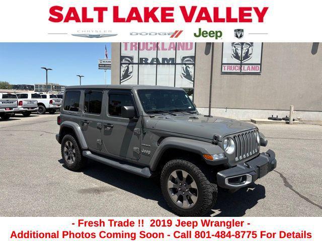 used 2019 Jeep Wrangler Unlimited car, priced at $27,549