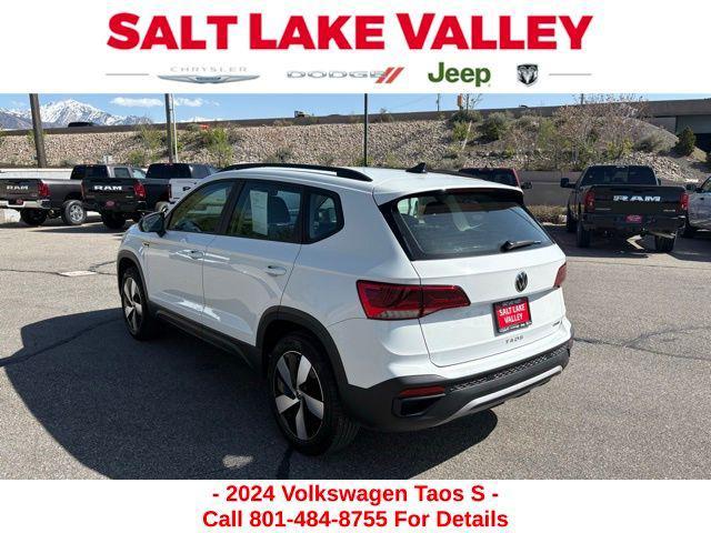 used 2024 Volkswagen Taos car, priced at $25,897