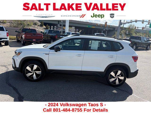 used 2024 Volkswagen Taos car, priced at $25,897