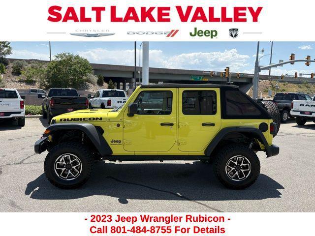 used 2023 Jeep Wrangler car, priced at $37,995