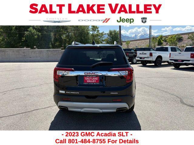 used 2023 GMC Acadia car, priced at $28,389