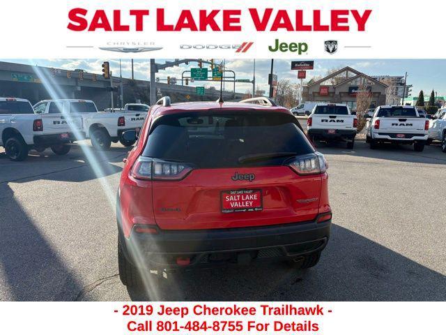 used 2019 Jeep Cherokee car, priced at $17,897