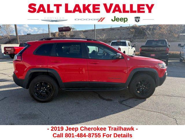 used 2019 Jeep Cherokee car, priced at $17,897