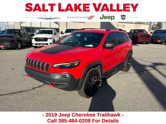 used 2019 Jeep Cherokee car, priced at $17,897
