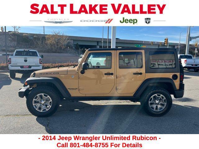 used 2014 Jeep Wrangler Unlimited car, priced at $25,799