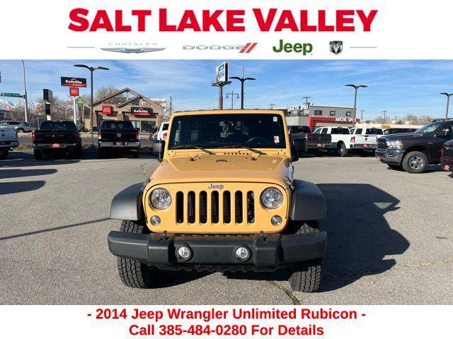 used 2014 Jeep Wrangler Unlimited car, priced at $25,799